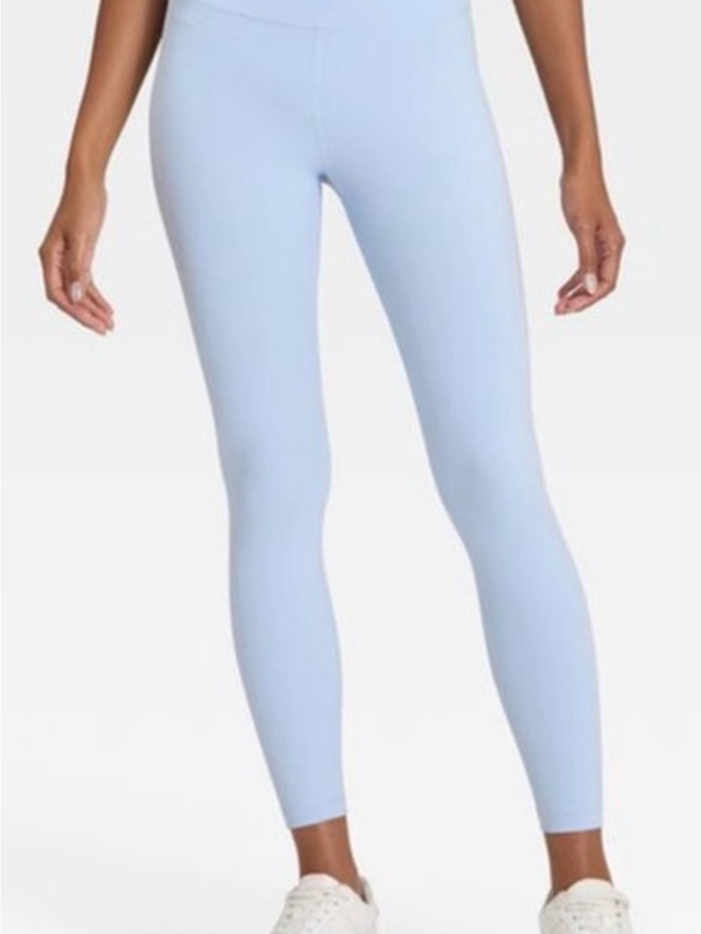all in motion Women's Light Blue Dynamic Flex High-Rise Leggings 7/8 Length